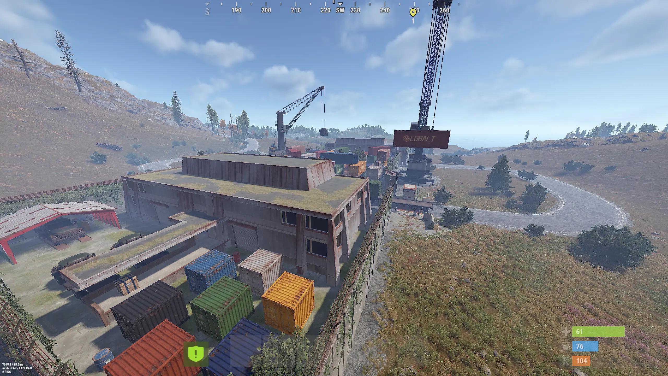 Container Yard primary monument image