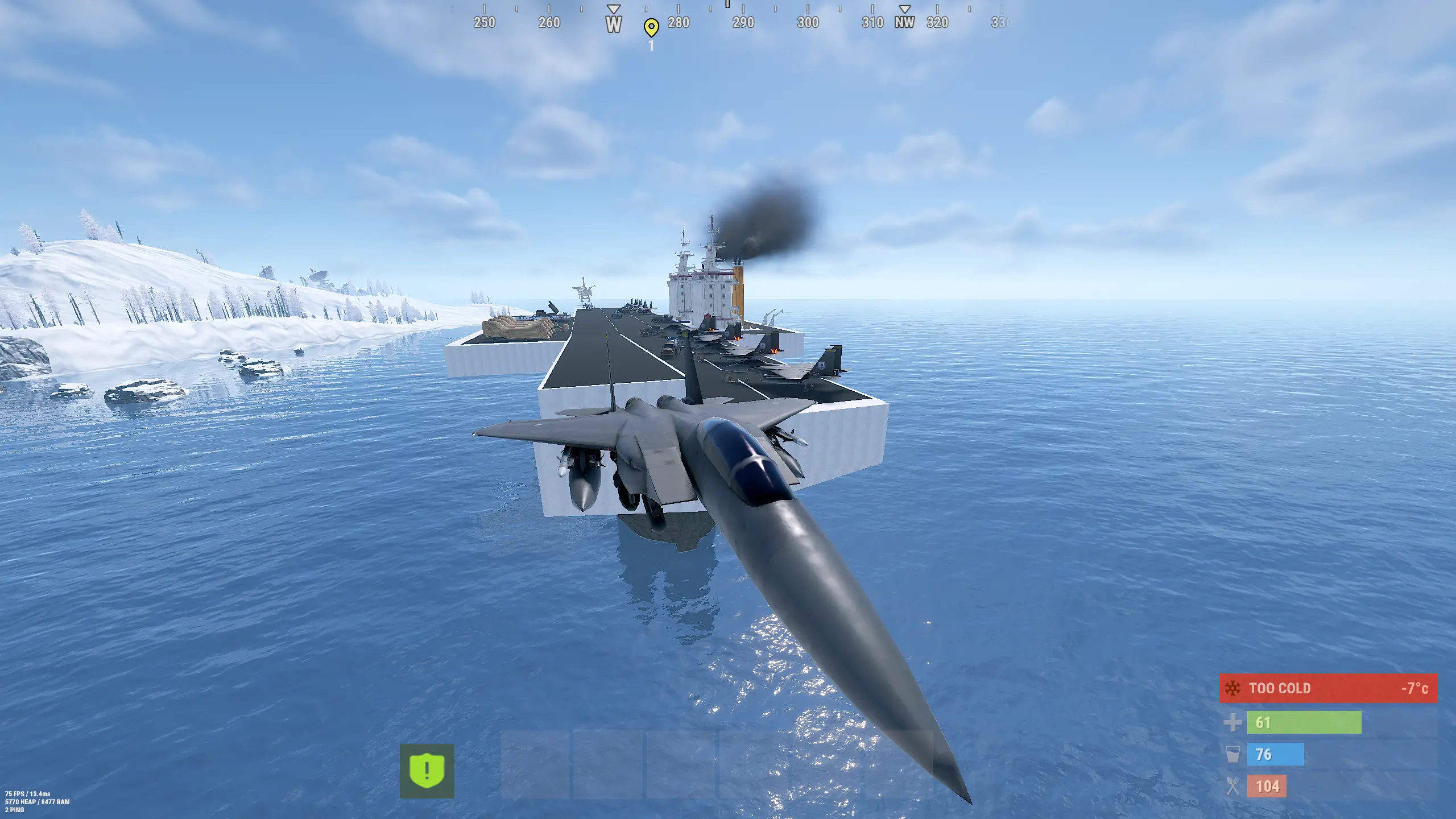 MLRS Aircraft Carrier primary monument image