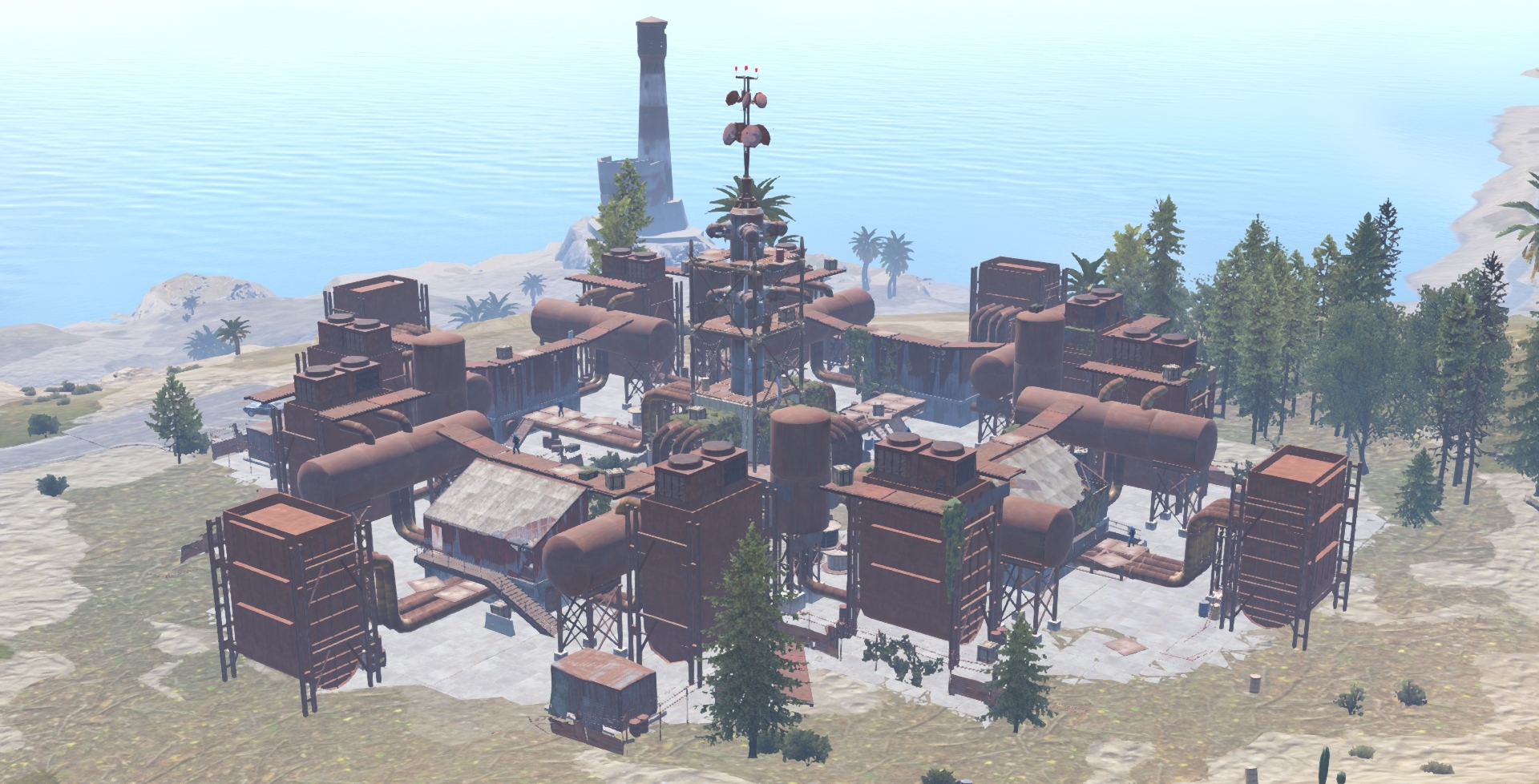Refinery Station primary monument image