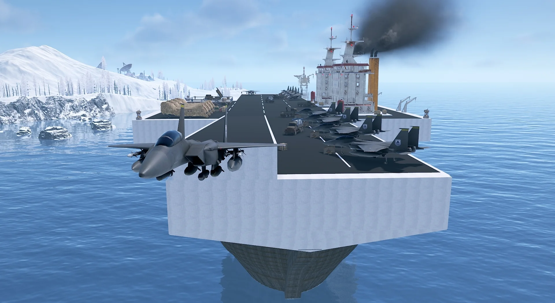 MLRS Aircraft Carrier primary monument image