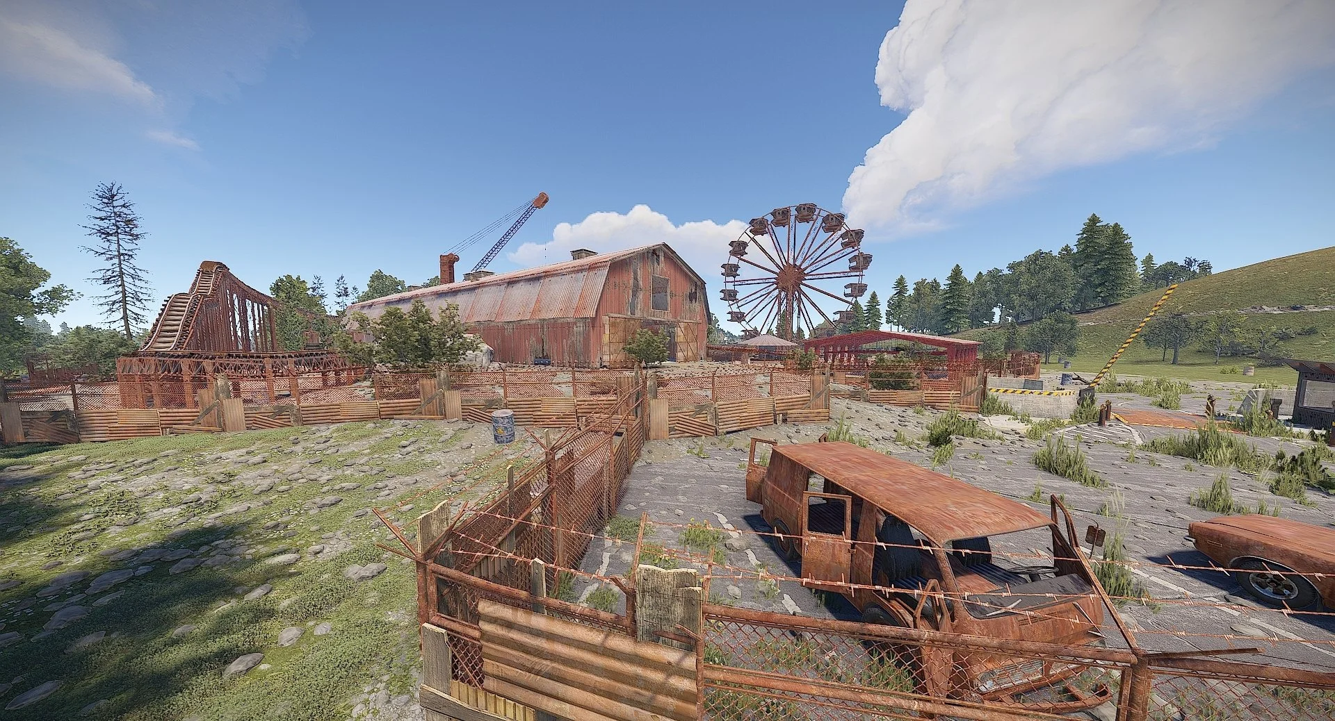 Abandoned Fairground primary monument image