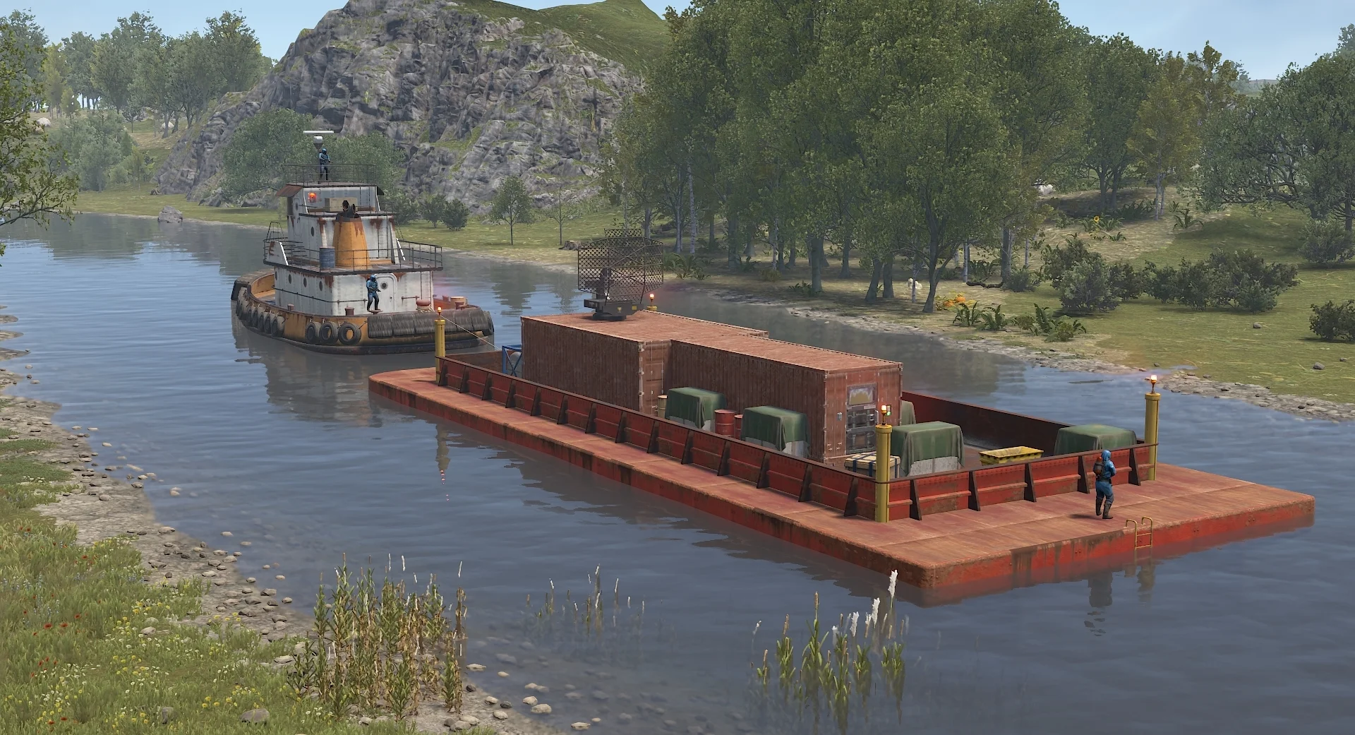 Surveillance Barge primary monument image