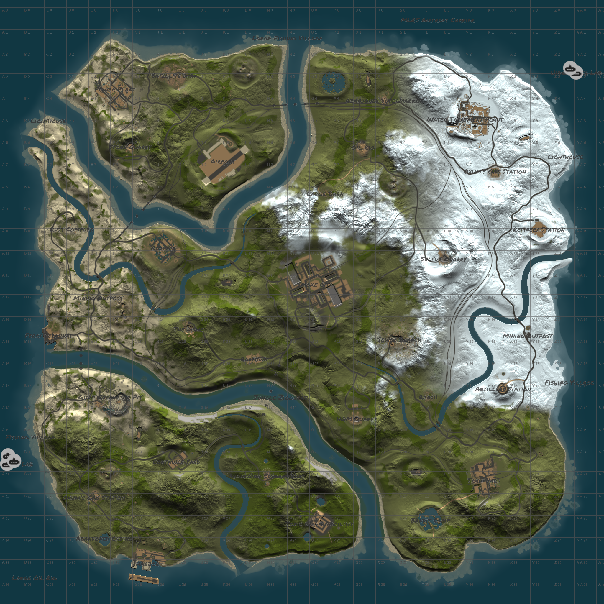 Next wipe map